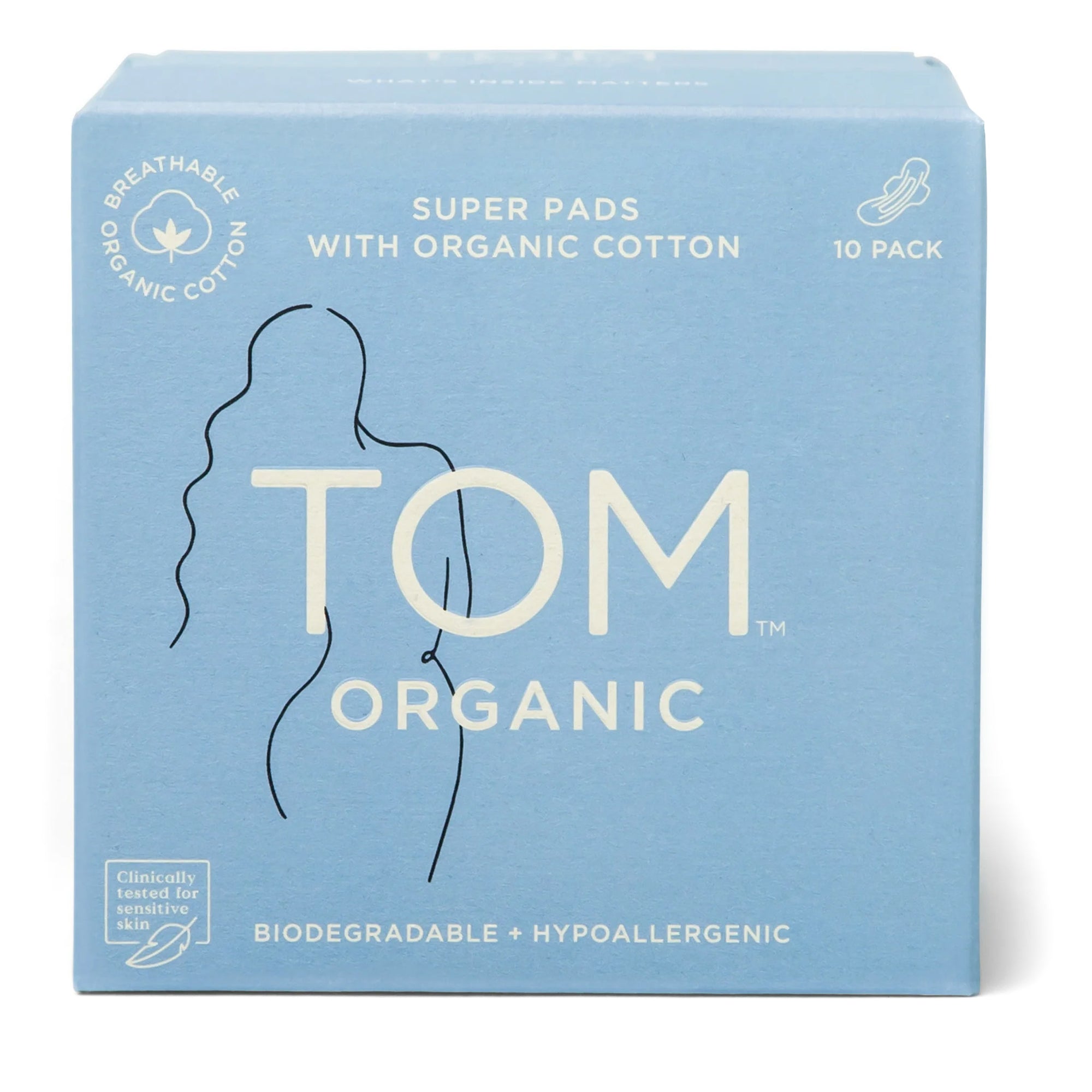 Go-For-Zero-Australia-Tom-Organics-Super-Ultra-Thin-Pads-Pack