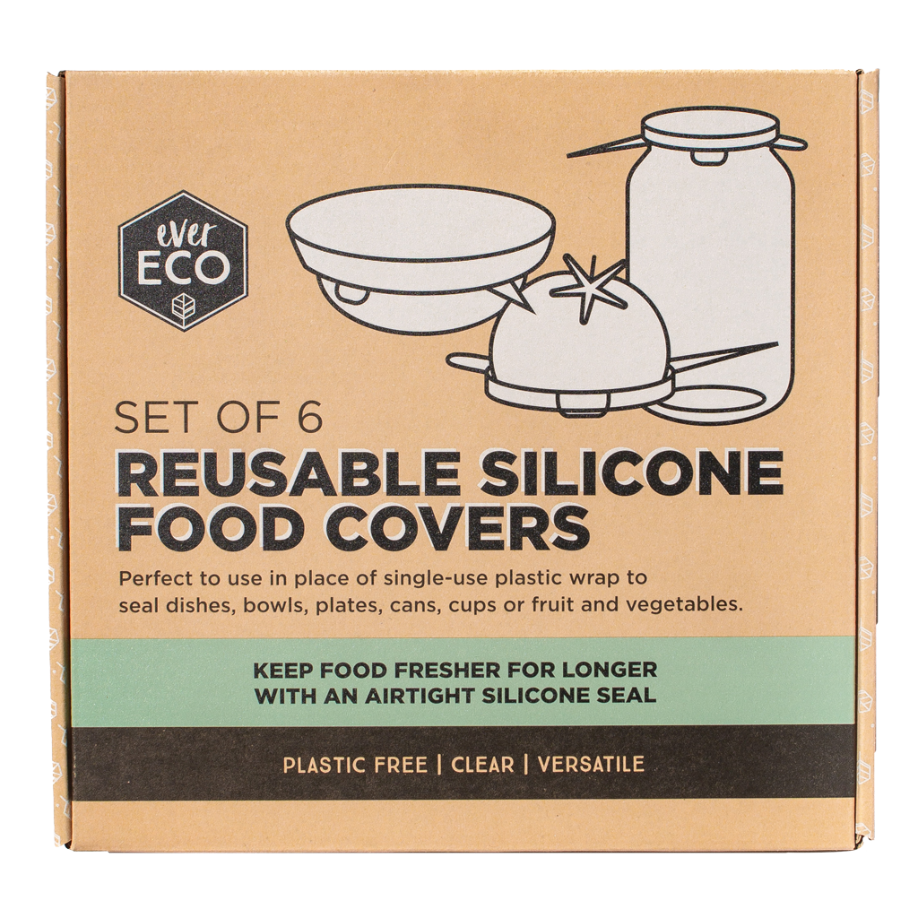 Go-For-Zero-Australia-Ever-Eco-Australia-Reusable-Silicone-Food Covers-6-Sets