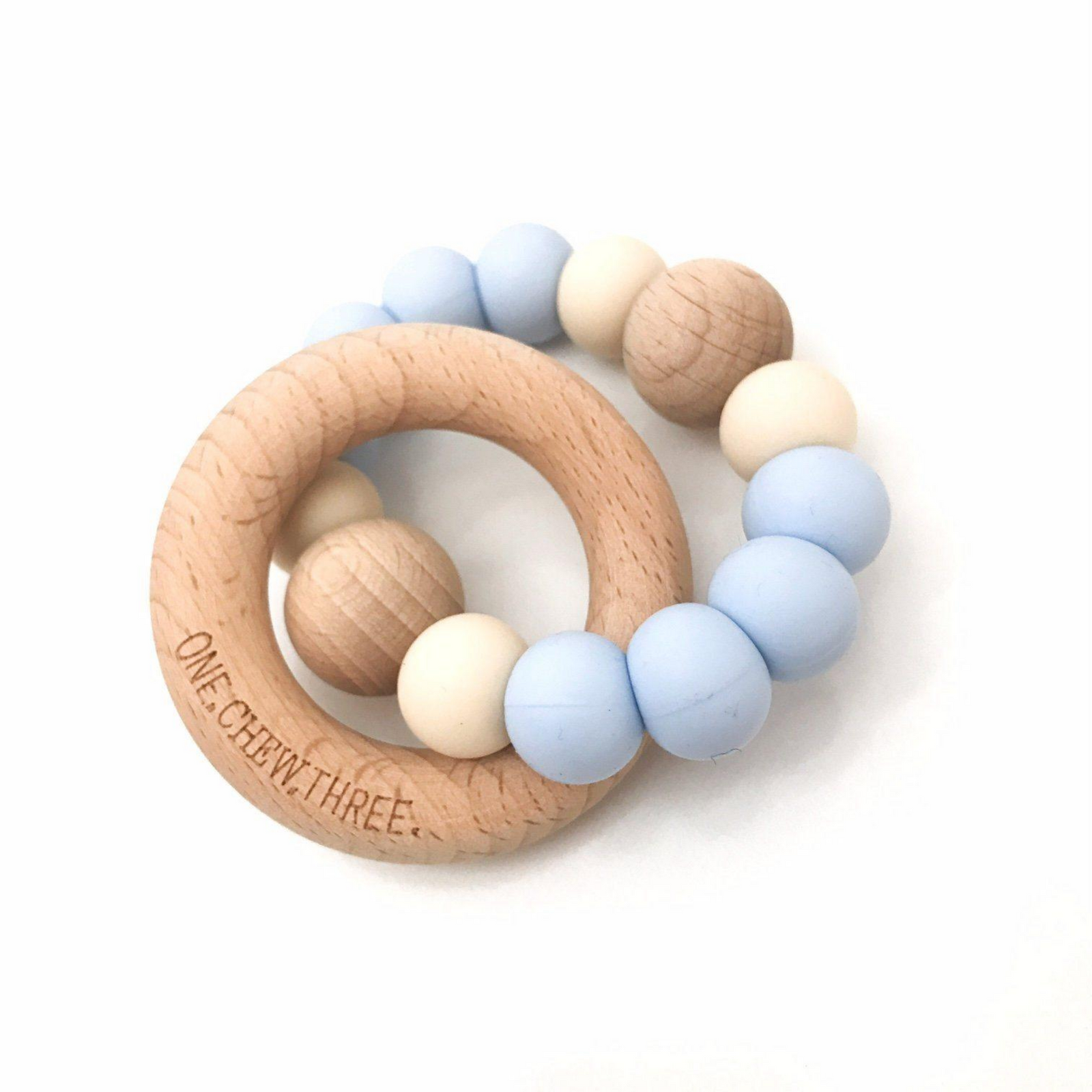 Go-For-Zero-Australia-One-Chew-Three-Australia-Teether-Baby-Blue-With-Cream