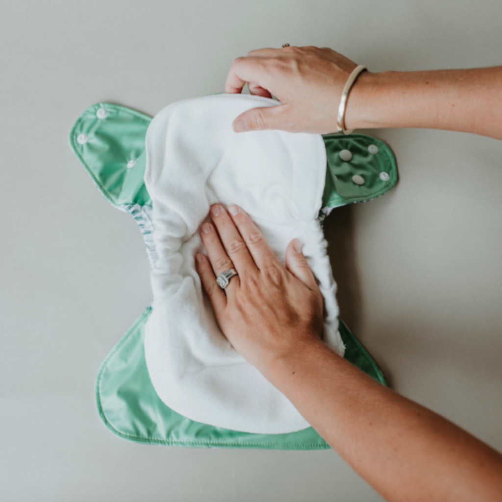 Go-For-Zero-Australia-Bare-And-Boho-Australia-Reusable-Nappies-Clip-In-Insert-Bamboo-Cotton-Insert-Zero-Waste-Washable-Wipeable