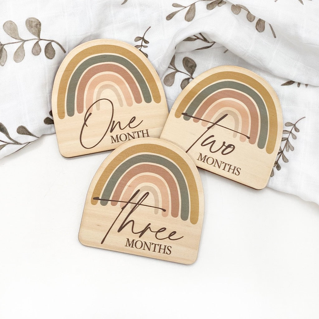 Go-For-Zero-Australia-One-Chew-Three-Australia-Monthly-Milestone-Set-Rainbow