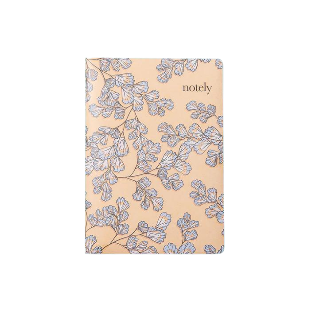 Notely Fern Fancy Printed Duo Notebook A5 Size