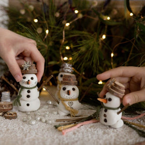 Go-For-Zero-Australia-Poppy-And-Daisy-Australia-DIY-Clay-Snowmen-Kit