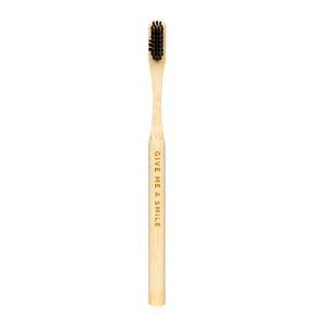 Go-For-Zero-Australia-Bamboo-Adult-Toothbrush-Medium-Give-Me-A-Smile