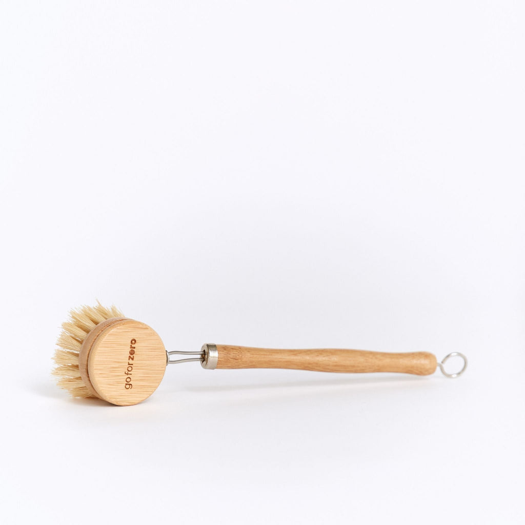 Go-For-Zero-Australia-Bamboo-Long-Handle-Dish-Brush