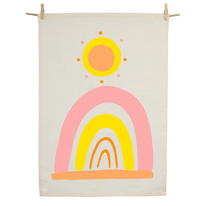 Go-For-Zero-Australia-Earth-Greetings-Australia-Tea-Towel-Wild-And-Free