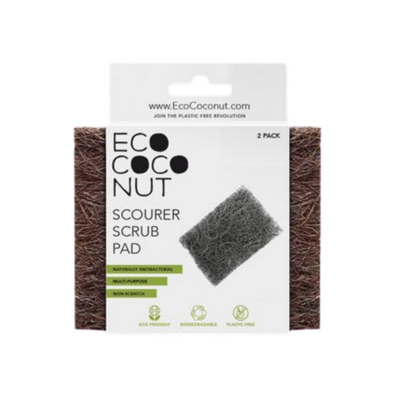 EcoCoconut Scourer Scrub Pad (2 Pack) image 1