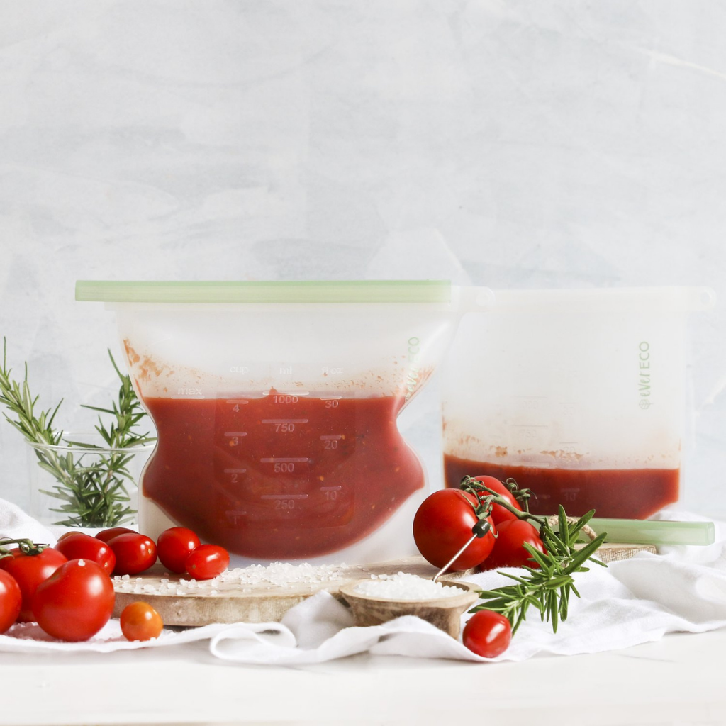 Go-For-Zero-Australia-Ever-Eco-Australia-Reusable-Silicone-Food-Pouches-In-Use