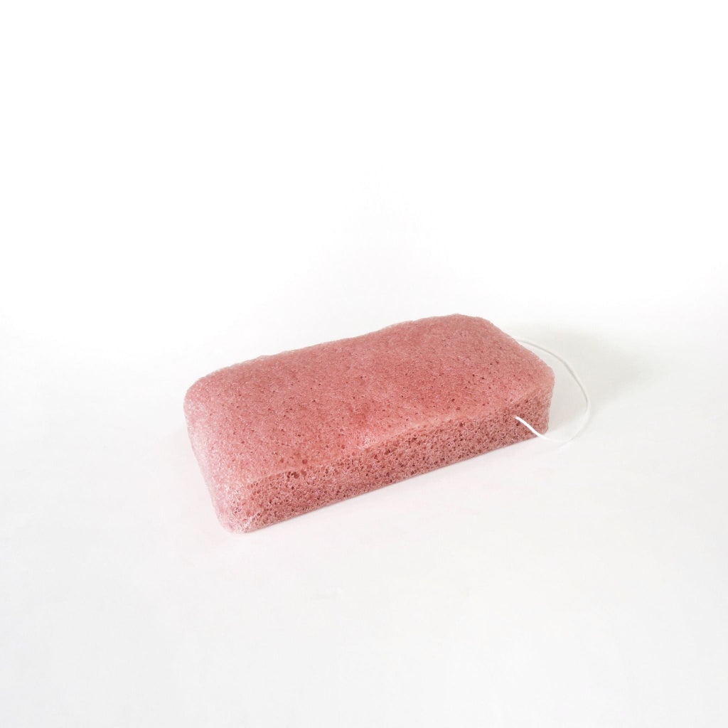 Go-For-Zero-Australia-Rectangle-Konjac-Sponge-Red-Clay