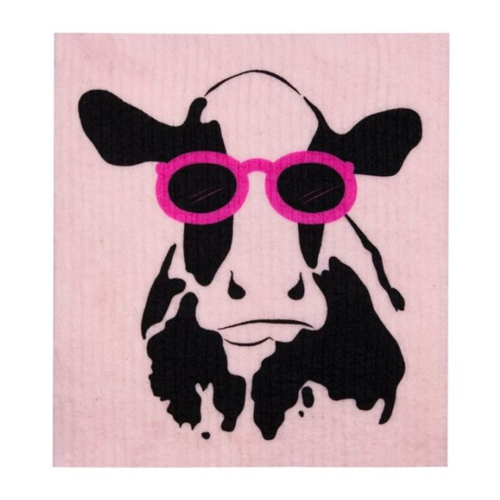 Go-For-Zero-Australia-Retro-Kitchen-Cellulose-Dishcloth-Cow