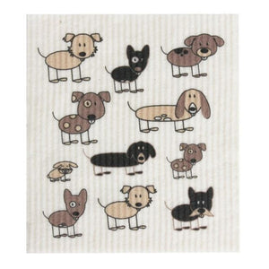 Go-For-Zero-Australia-Retro-Kitchen-Cellulose-Dishcloth-Dogs