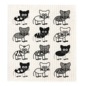 Go-For-Zero-Australia-Retrokitchen-Australia-Cat-Dishcloth