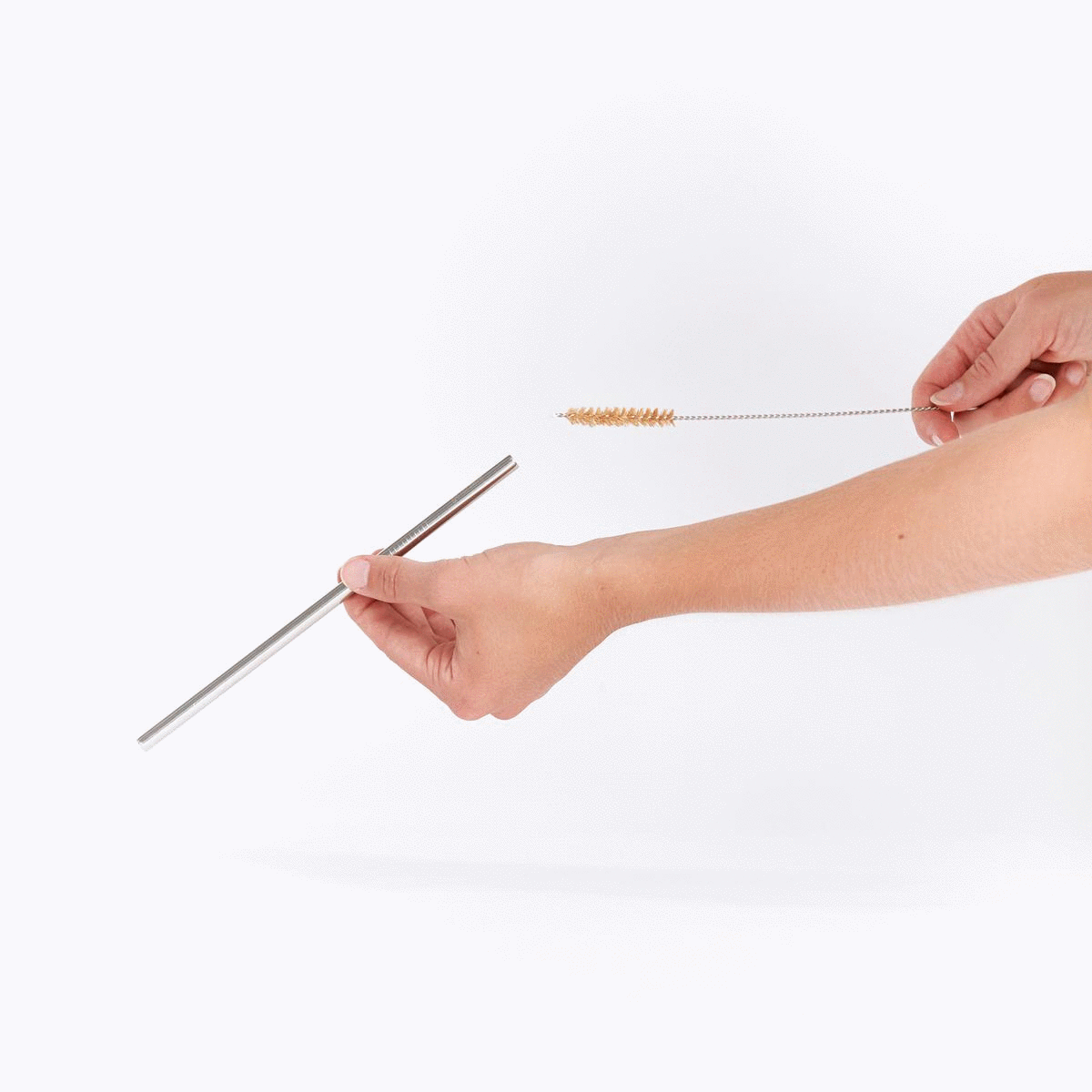 Go-For-Zero-Australia-Rose-Gold-Straws-2-Pack-Straight-2