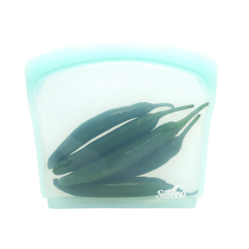 Go-For-Zero-Australia-Sileco-Sandwich-Silicone-Zip-Lock-Bags-800ml-Beans