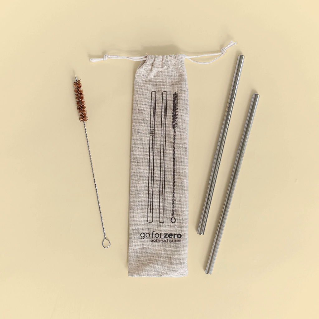 Go-For-Zero-Australia-Stainless-Steel-Straws-2-Pack-Straight-1