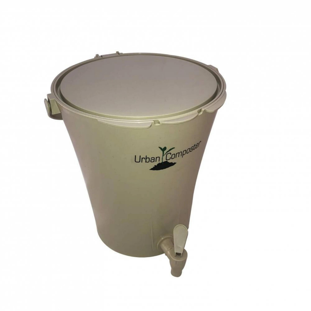 Go-For-Zero-Australia-Urban-Composter-City-Composter-Red-8-Litre