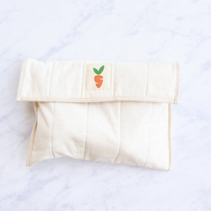 Go-For-Zero-Australia-Veggie-Saver-Bag-Australia-Medium-Sized-Produce-Bag-Natural-Trim-Closed