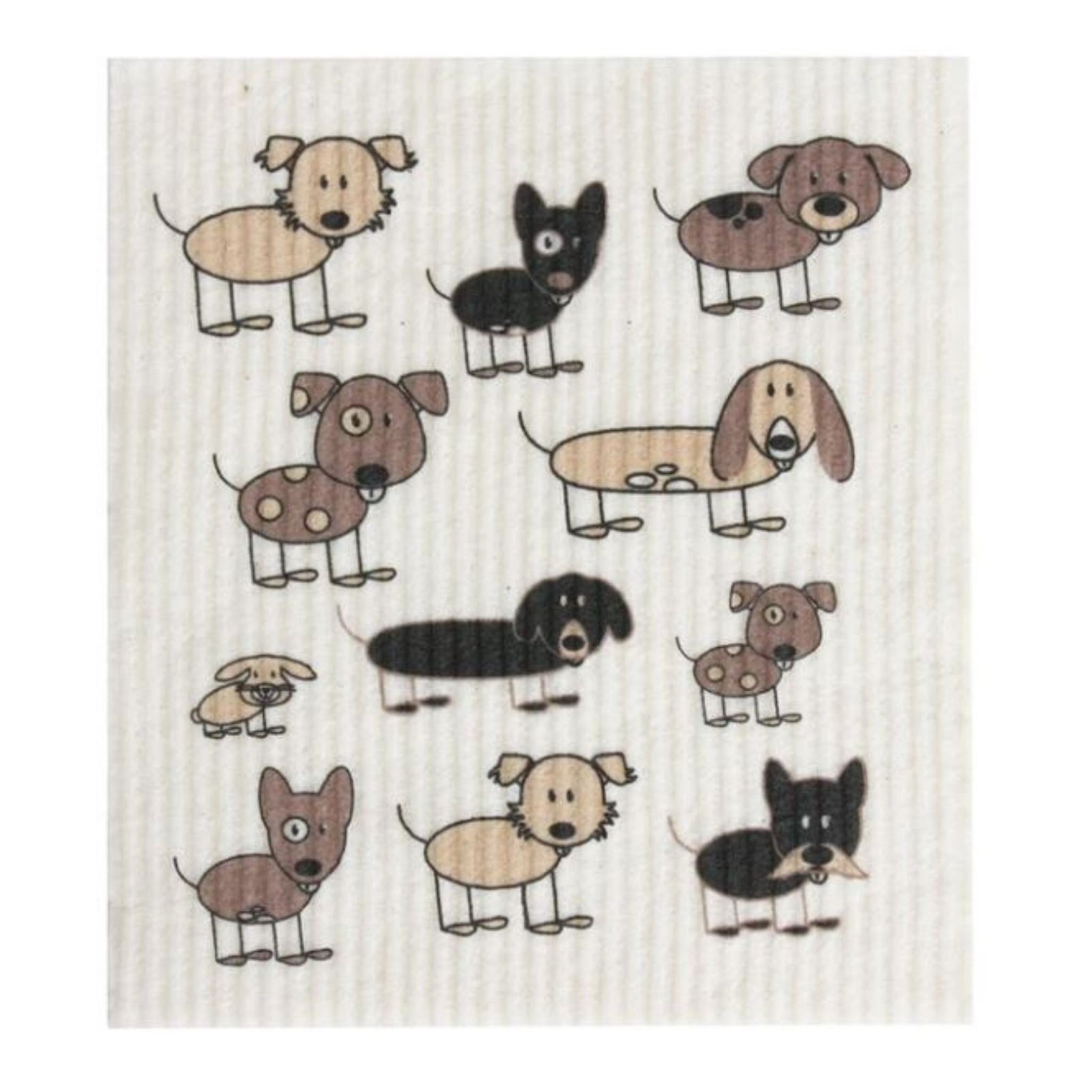 Go-For-Zero-Australia-Retro-Kitchen-Cellulose-Dishcloth-Dogs