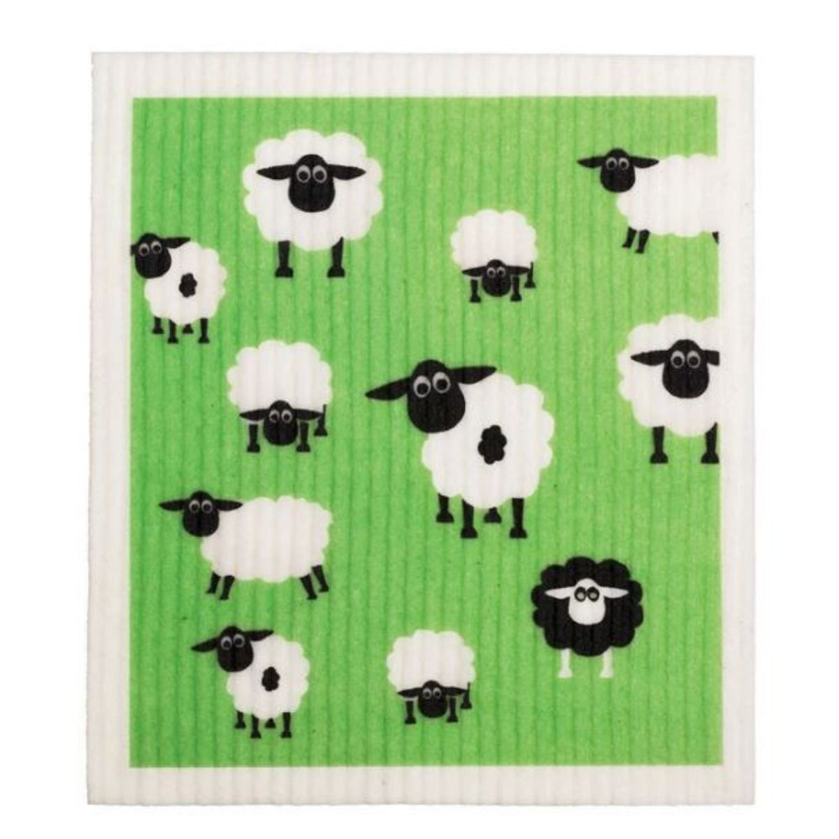 Go-For-Zero-Australia-Retro-Kitchen-Cellulose-Dishcloth-Sheep