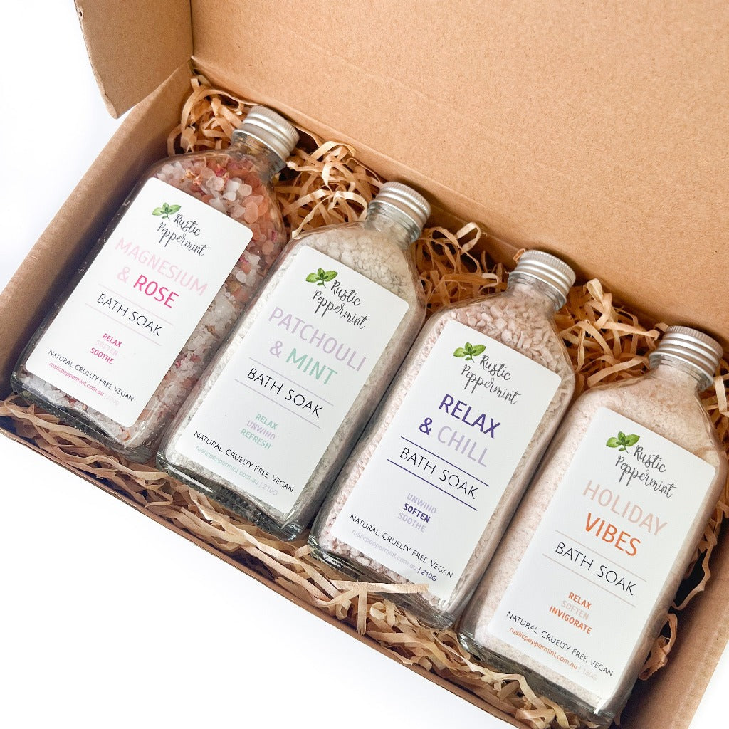 Go-For-Zero-Australia-Rusitc-Peppermint-Australia-Bath-Soak-Pack-Of-4