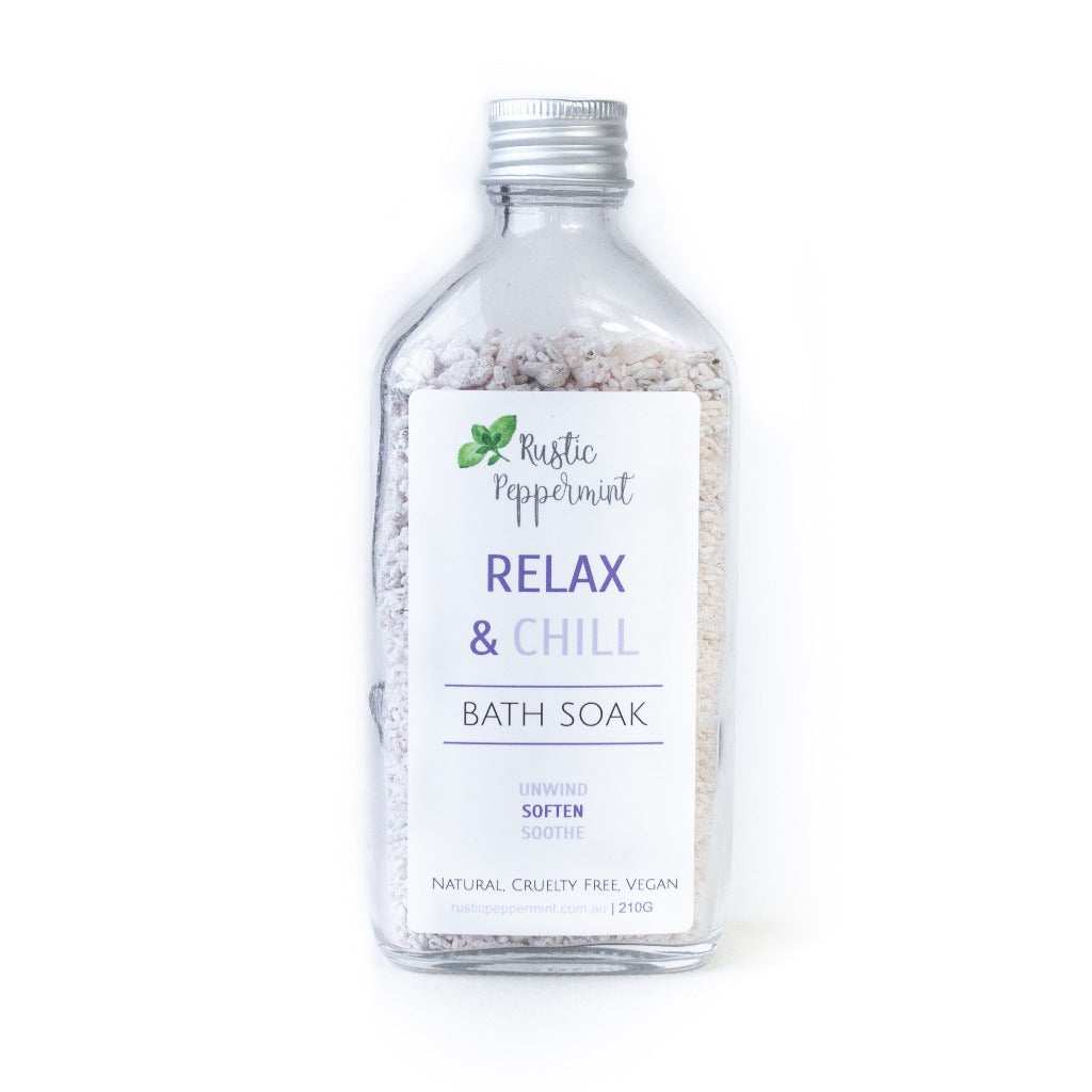 Go-For-Zero-Australia-Rustic-Peppermint-Relax-&-Chill-Bath-Salt-200ml