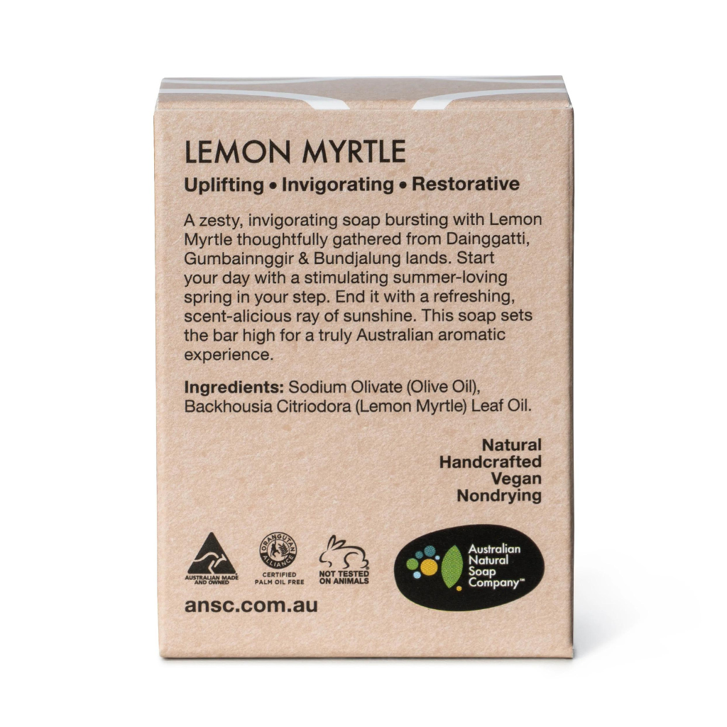 Go-For-Zero-Australia-The-Australian-Natural-Soap-Company-Australia-Lemon-Myrtle-Solid-Soap-100g