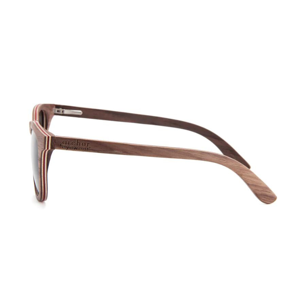 Archer Eyewear Frankie Beechwood Sunglasses Go For Zero