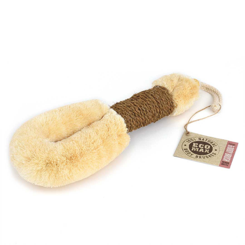 Eco Max – Large Dry Body Brush (Medium Bristles)