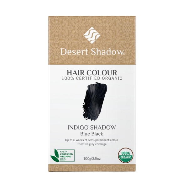 Desert Shadow Organic Hair Dye - Indigo Shadow (100 g)