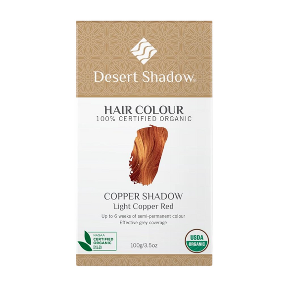 Desert Shadow Organic Hair Dye - Copper Shadow (100 g)
