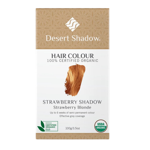 Desert Shadow Organic Hair Dye - Strawberry Shadow (100 g)