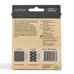 Go-For-Zero-Australia-Patch-Adhesive-Strips-Australia-Large-Bamboo-Bandages-Activated-Charcoal