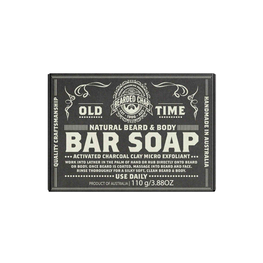 Go-For-Zero-Australia-Bearded-Chap-Australia-Activated-Charcoal-And-Clay-Beard-And-Body-Bar-Soap