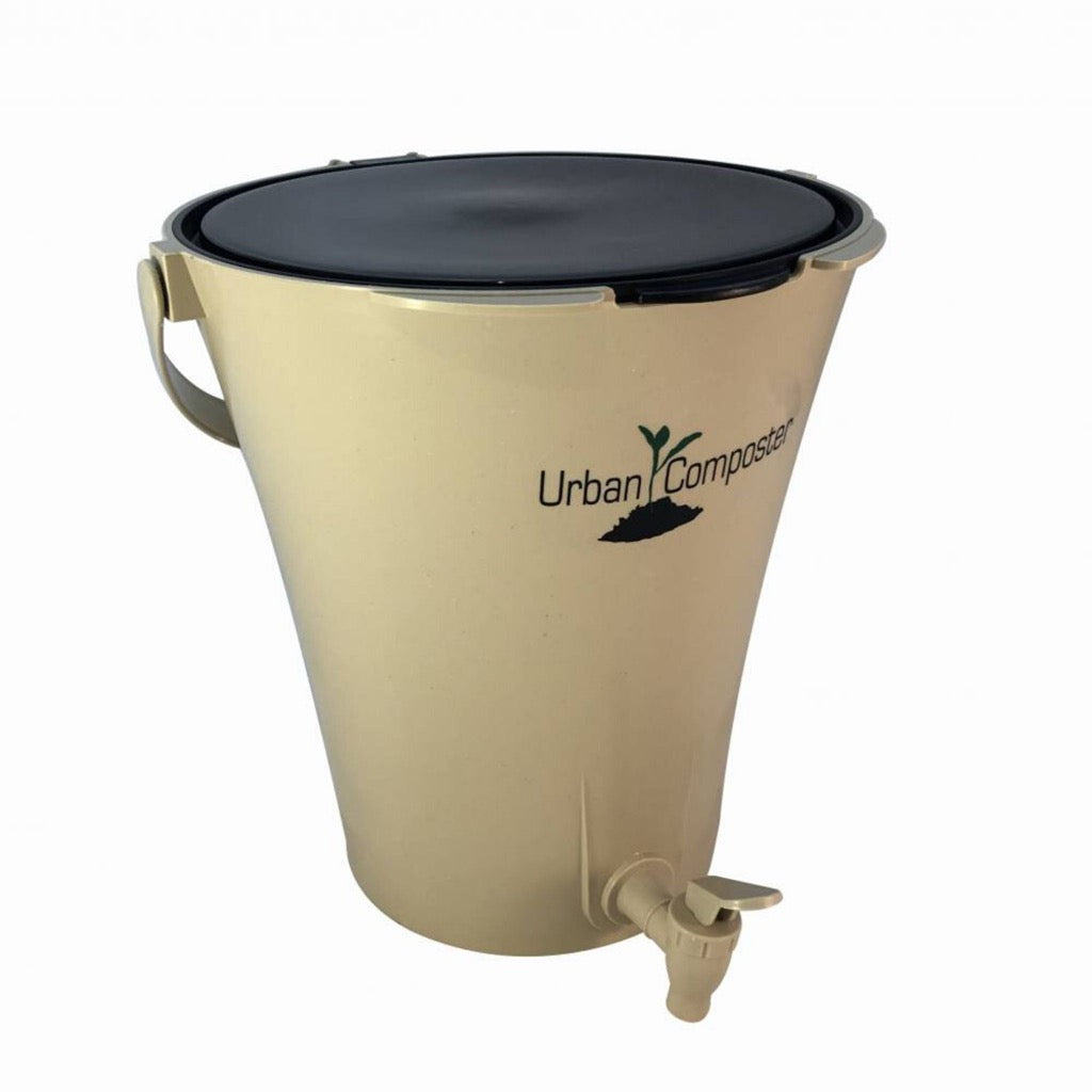 Go-For-Zero-Australia-Urban-Composter-City-Composter-Black-8-Litre